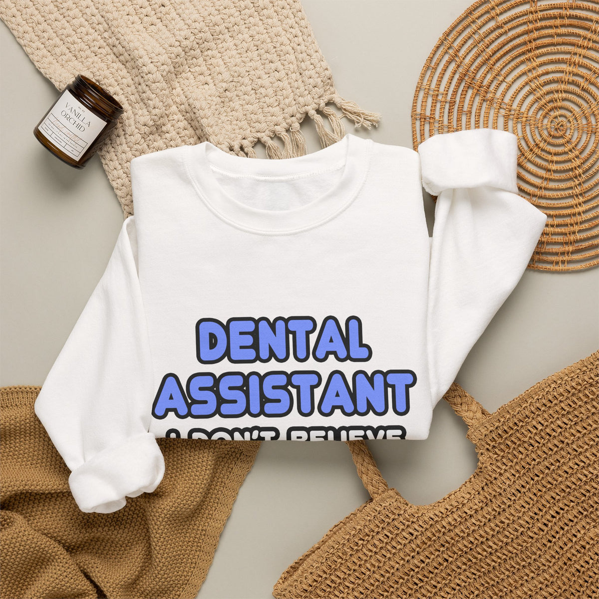 Miracles and Dental Assistants - Unisex Heavy Blend™ Crewneck Sweatshirt