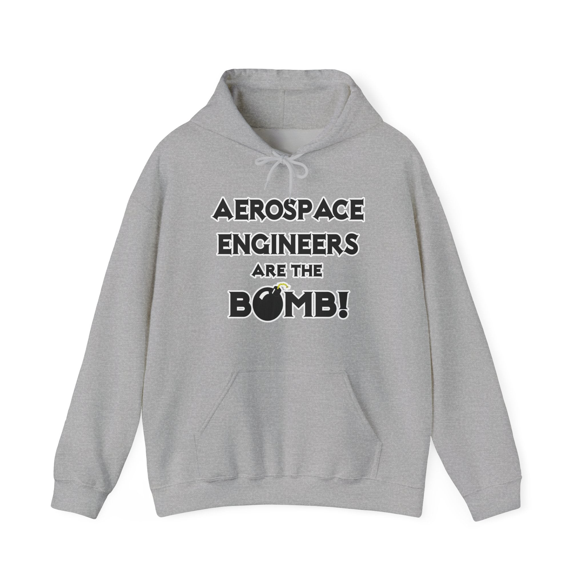 Aerospace Engineers Are The Bomb! - Unisex Heavy Blend™ Hooded Sweatshirt