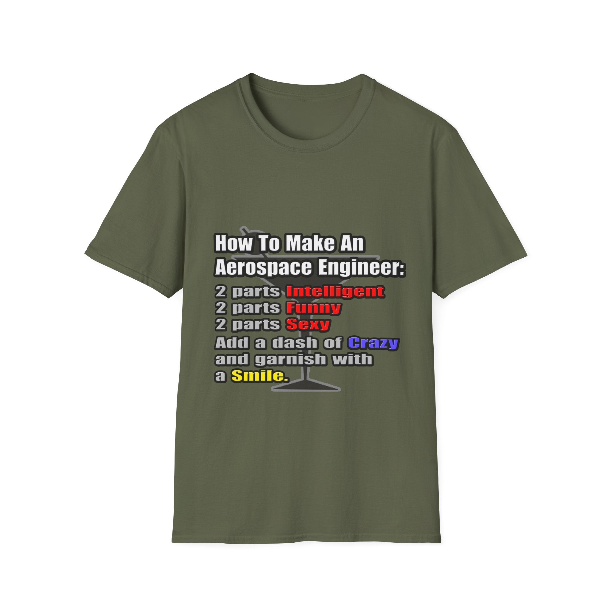 How To Make an Aerospace Engineer - Unisex Softstyle T-Shirt