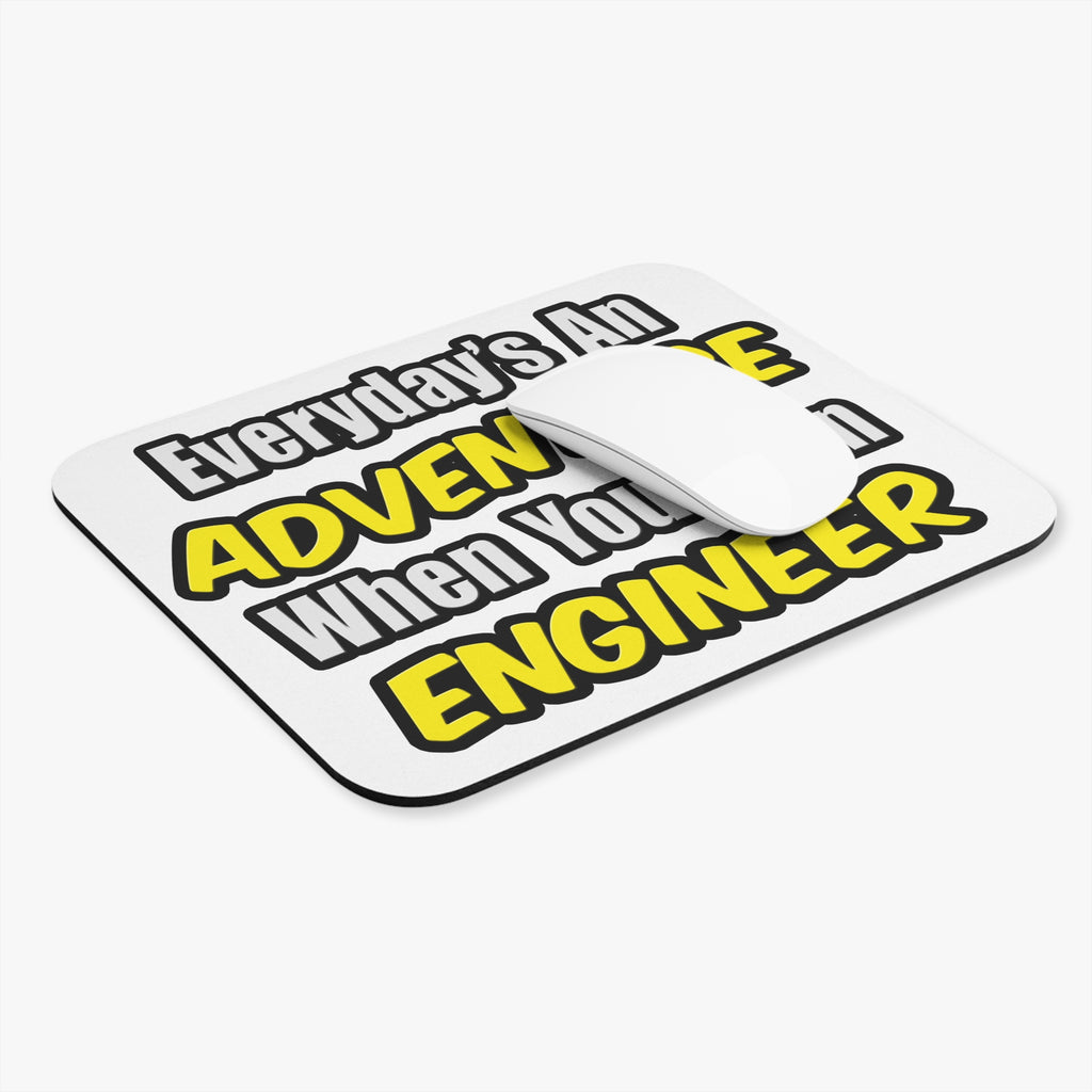 Everyday's An Adventure...Engineer - Mouse Pad (Rectangle)