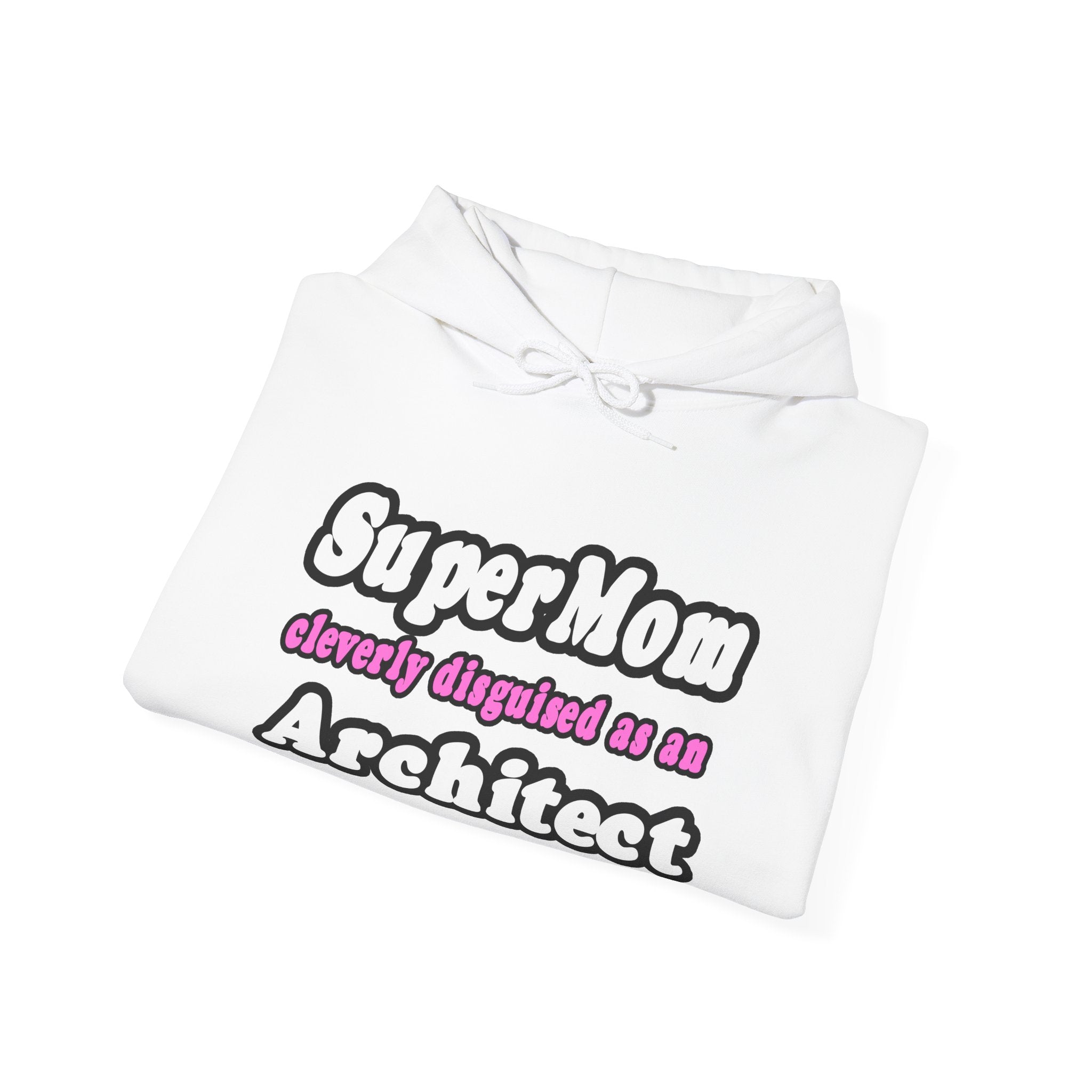 SuperMom...Architect - Unisex Heavy Blend™ Hooded Sweatshirt
