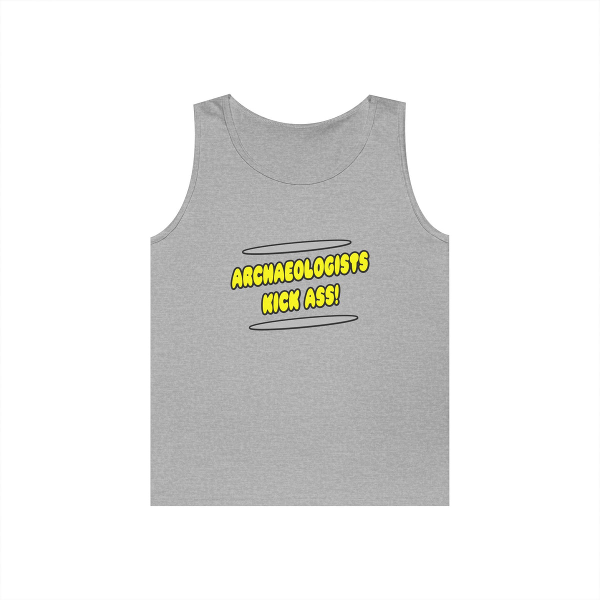 Archaeologists Kick Ass! - Unisex Heavy Cotton Tank Top