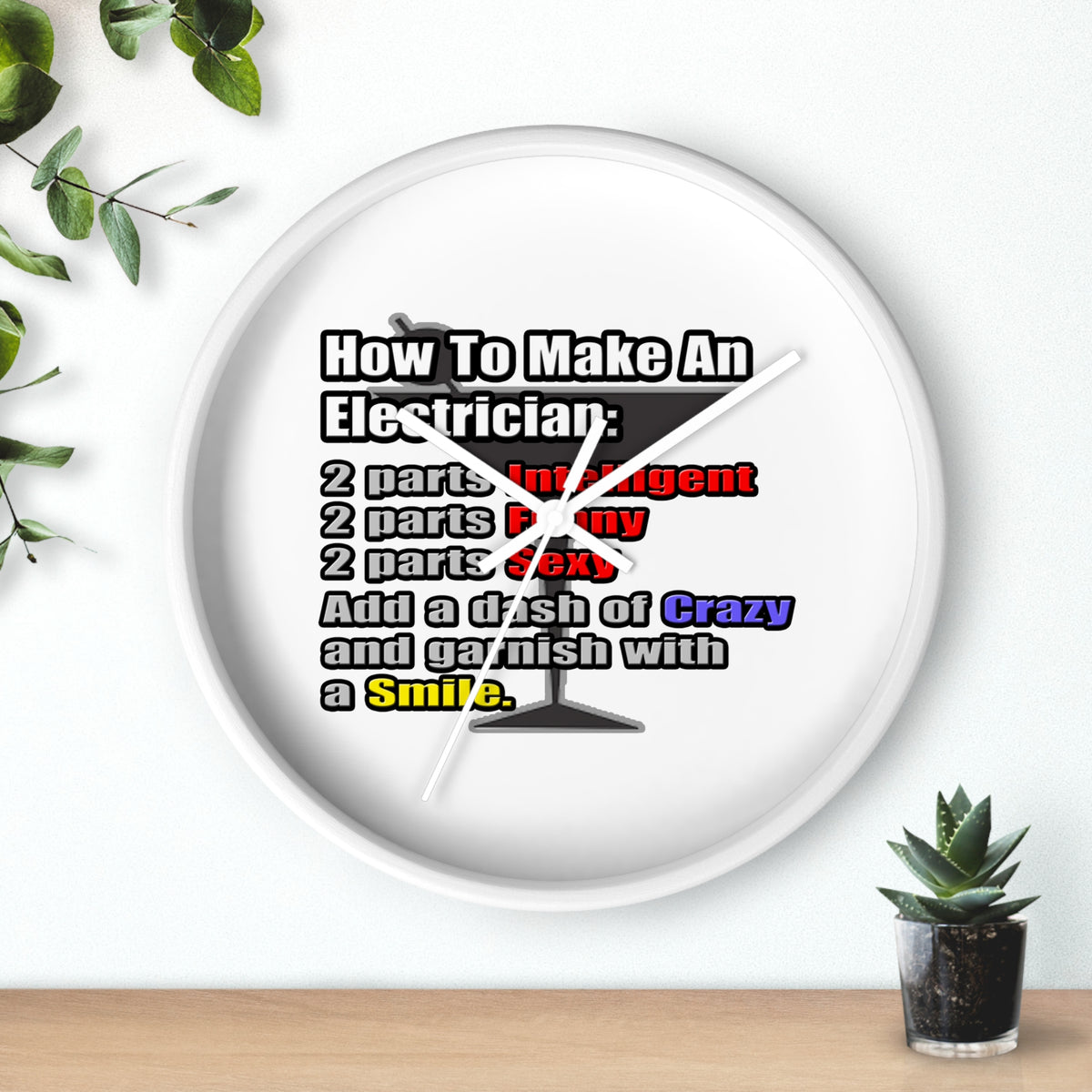 How To Make an Electrician - Wall Clock