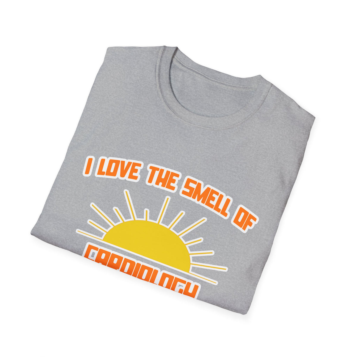 Smell of Cardiology in the Morning - Unisex Softstyle T-Shirt