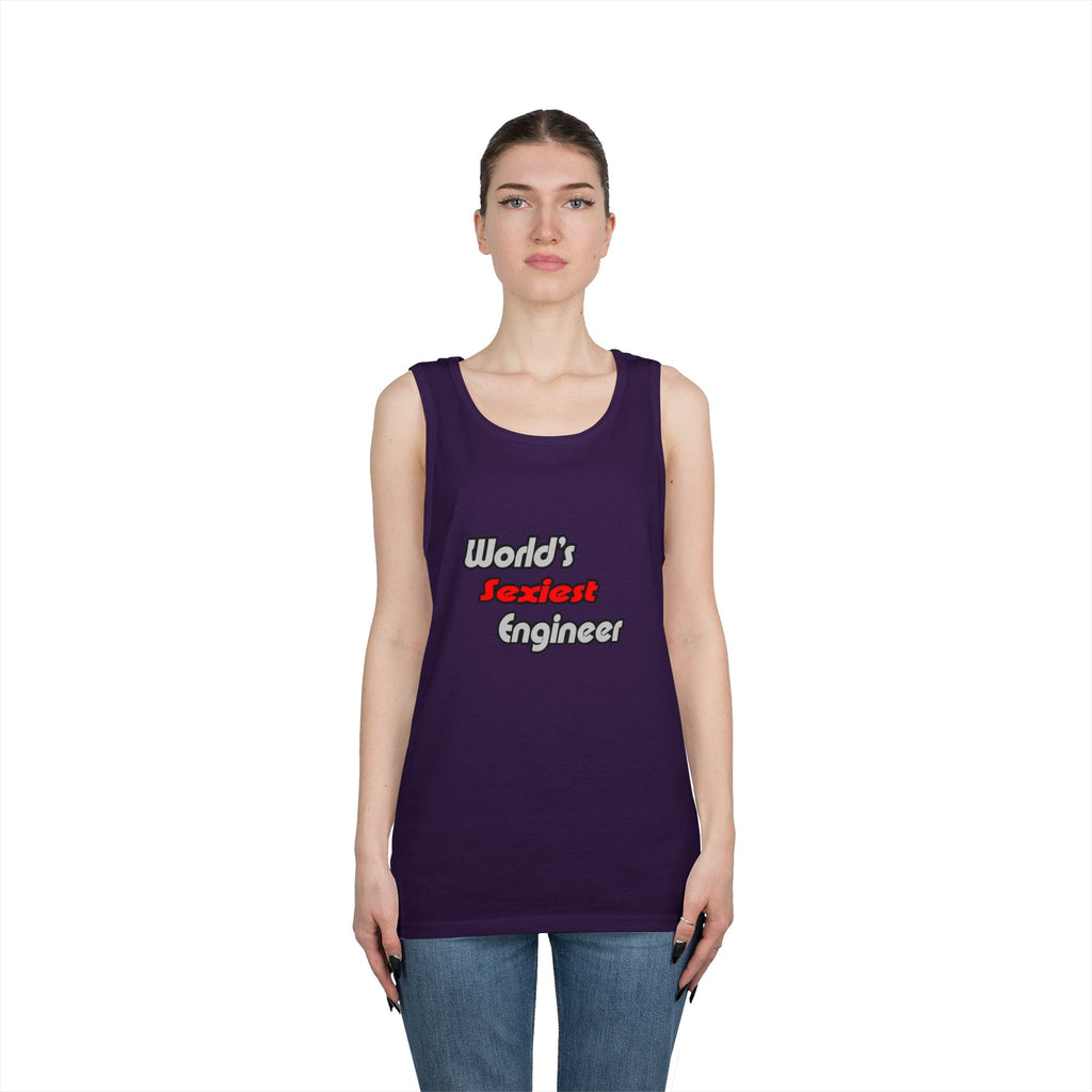 World's Sexiest Engineer - Unisex Heavy Cotton Tank Top