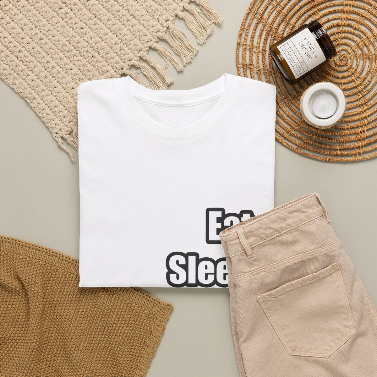 Eat. Sleep. Chemistry - Unisex Heavy Cotton Tee