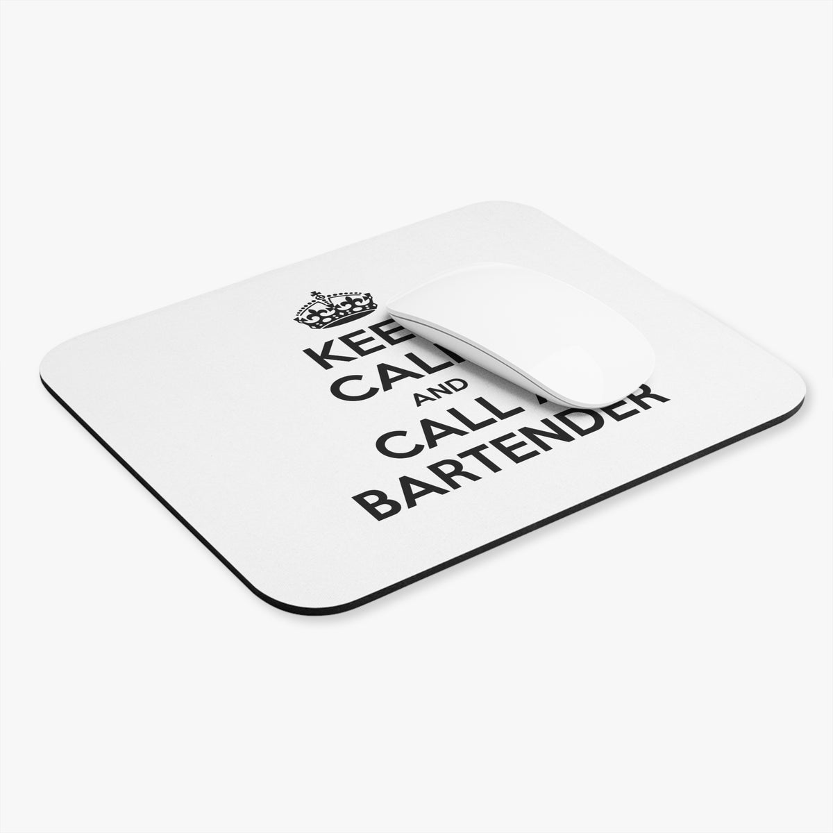 Keep Calm ... Call a Bartender - Mouse Pad (Rectangle)