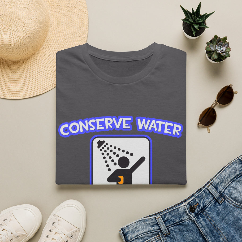 Conserve Water .. Shower With a Nurse - Unisex Softstyle T-Shirt