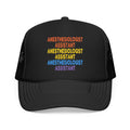 Rainbow Anesthesiologist Assistant - Foam Trucker Hat