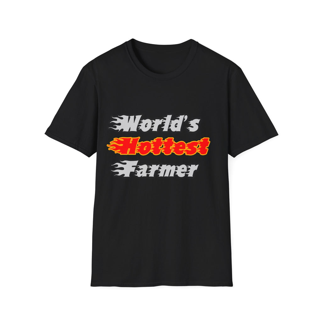 World's Hottest Farmer - Unisex Softstyle T-Shirt