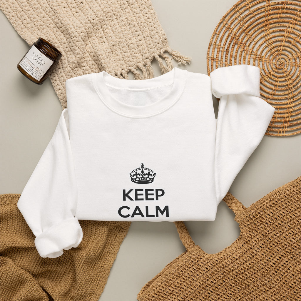 Keep Calm and Call an Administrative Assistant - Unisex Heavy Blend™ Crewneck Sweatshirt