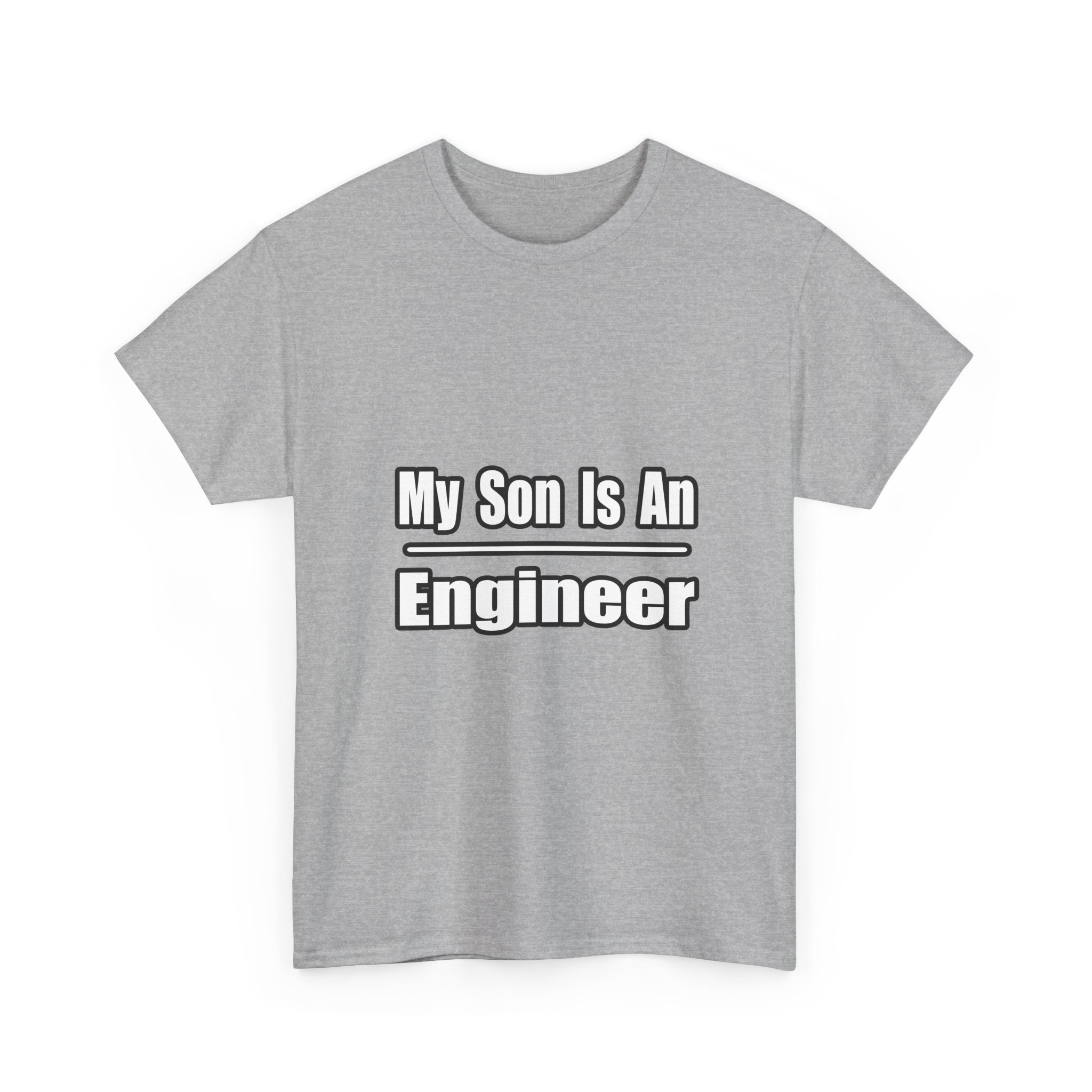 My Son Engineer - Unisex Heavy Cotton Tee