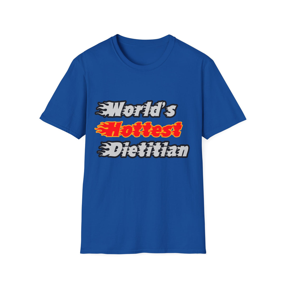World's Hottest Dietitian - Unisex Softstyle T-Shirt