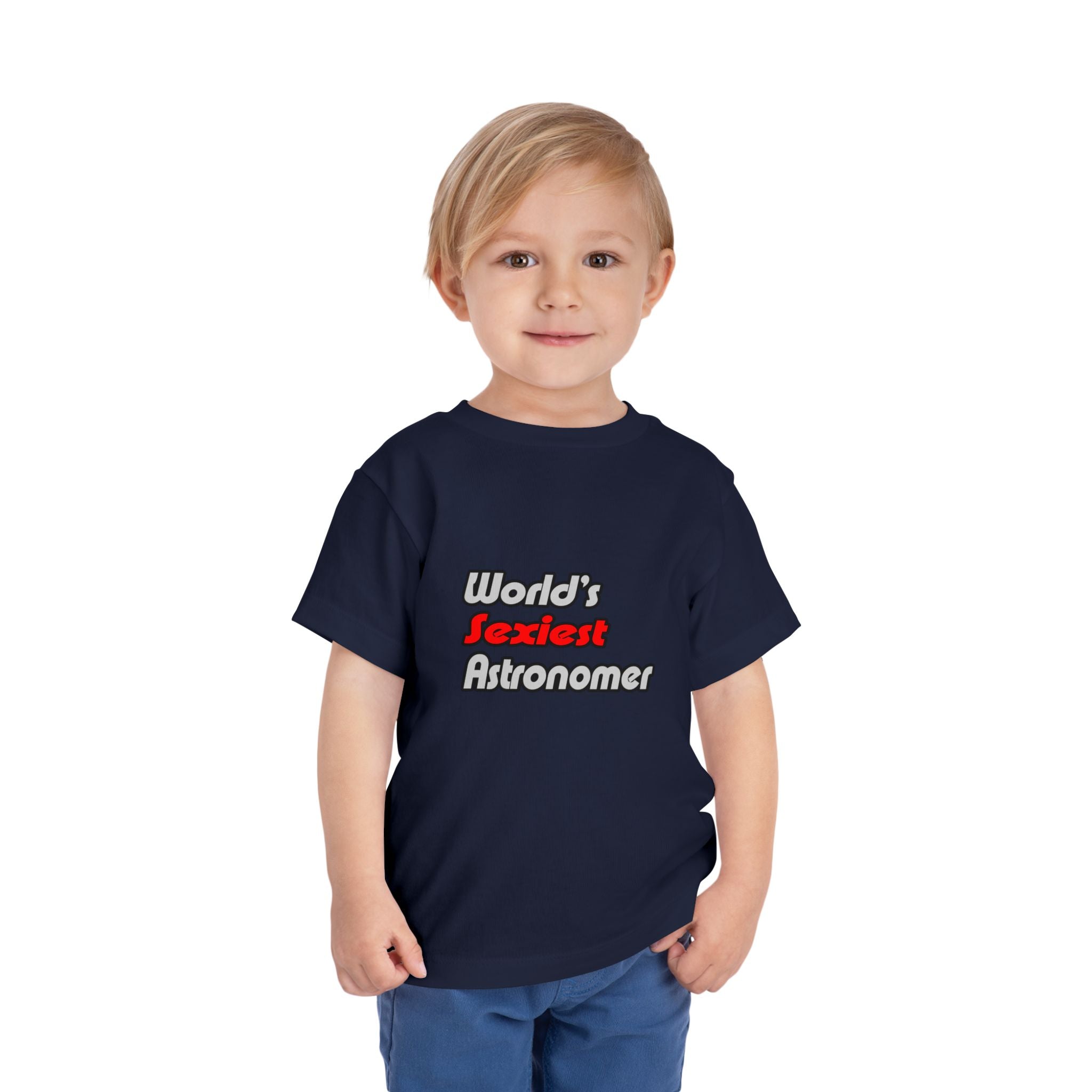 World's Sexiest Astronomer - Toddler Short Sleeve Tee