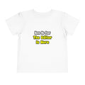 No Fear, The Editor Is Here - Toddler Short Sleeve Tee