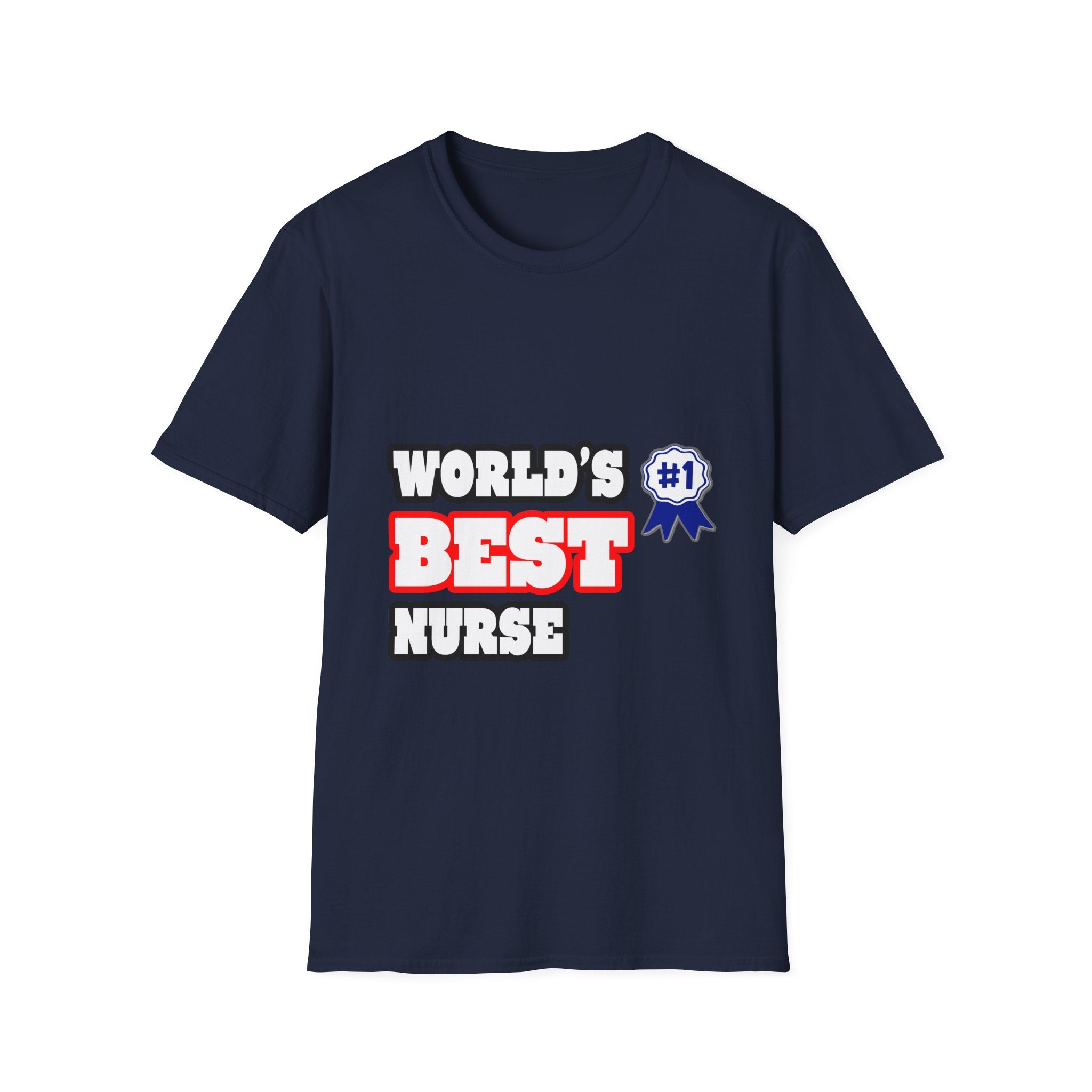 World's Best Nurse - Unisex Softstyle T-Shirt