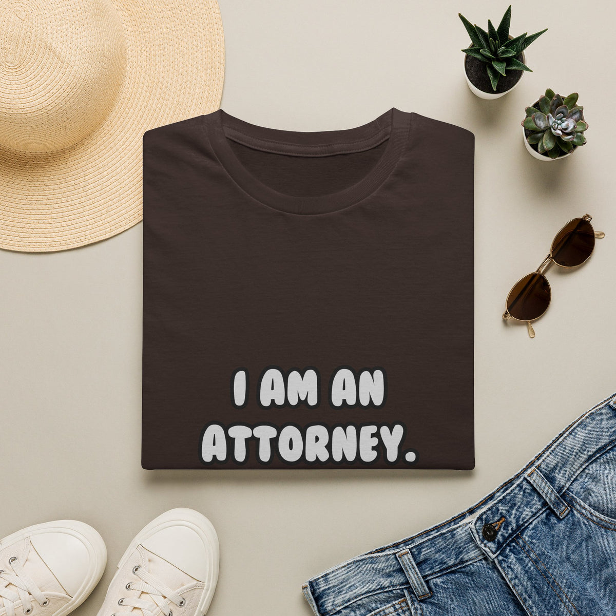 Deal With It ... Funny Attorney - Unisex Softstyle T-Shirt
