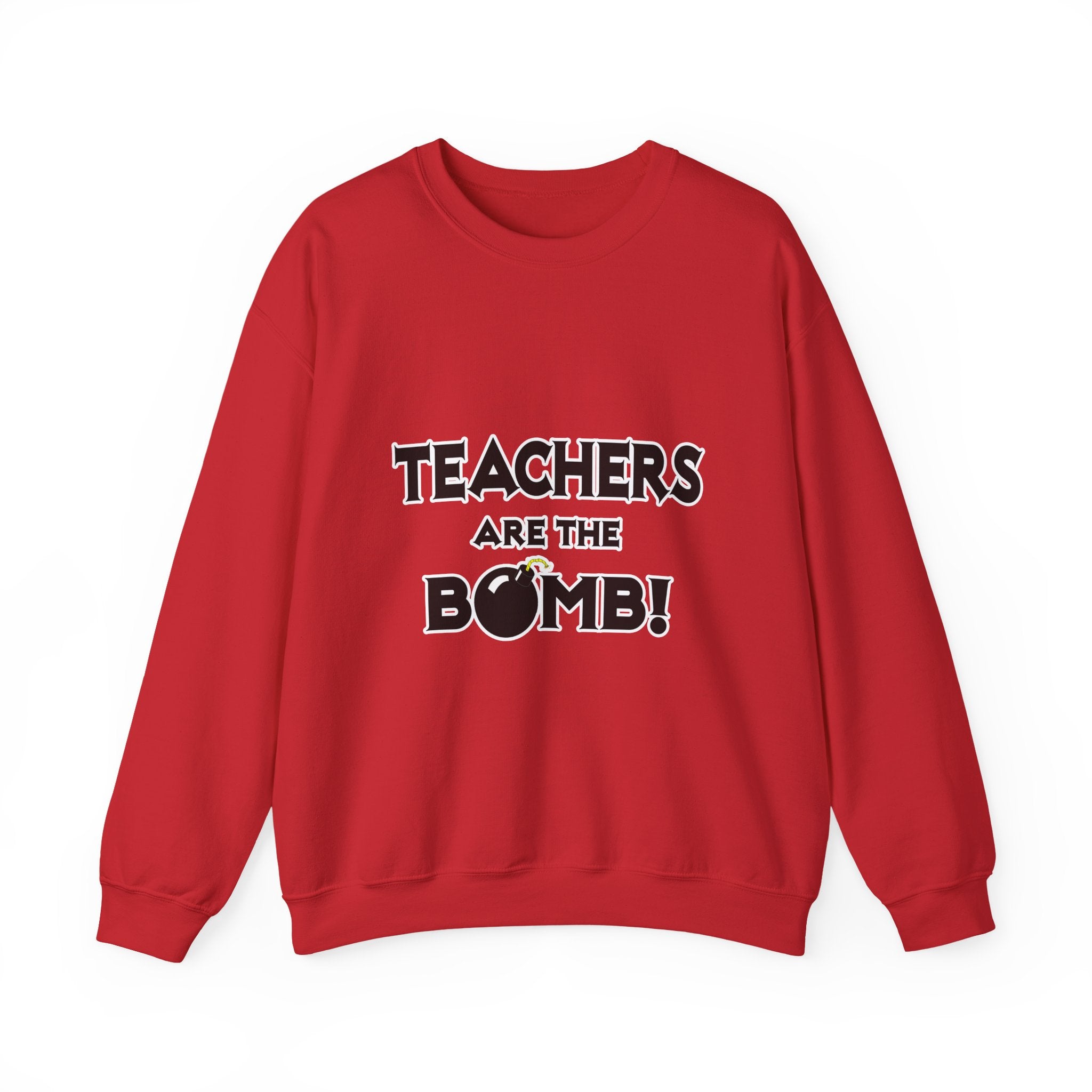 Teachers Are The Bomb! - Unisex Heavy Blend™ Crewneck Sweatshirt