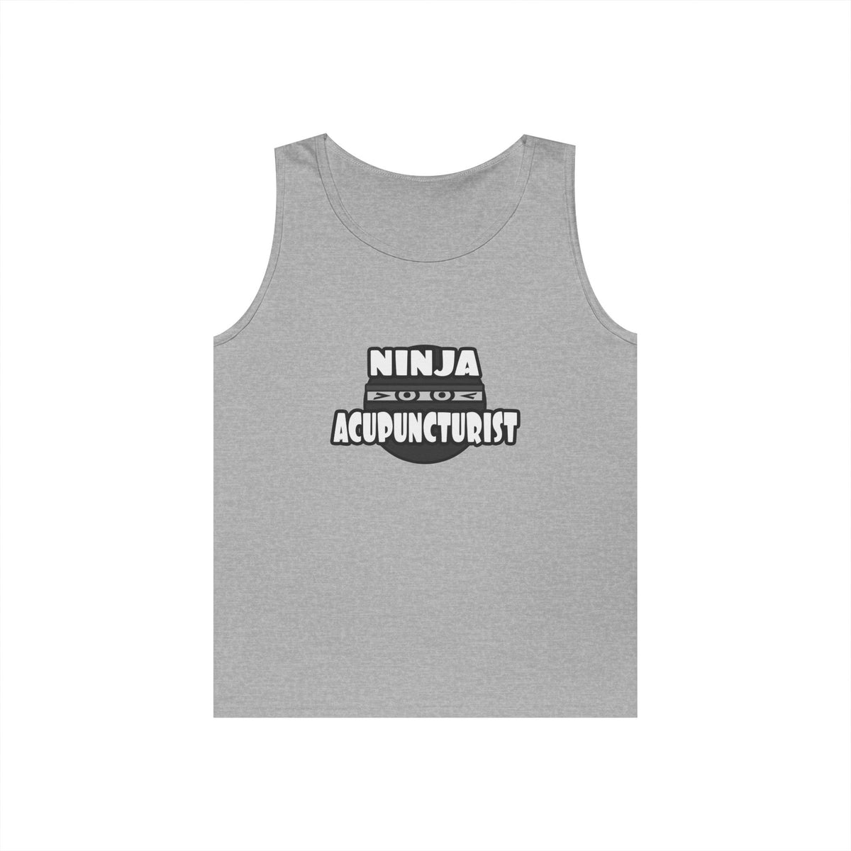 Ninja Acupuncturist - Unisex Heavy Cotton Tank Top