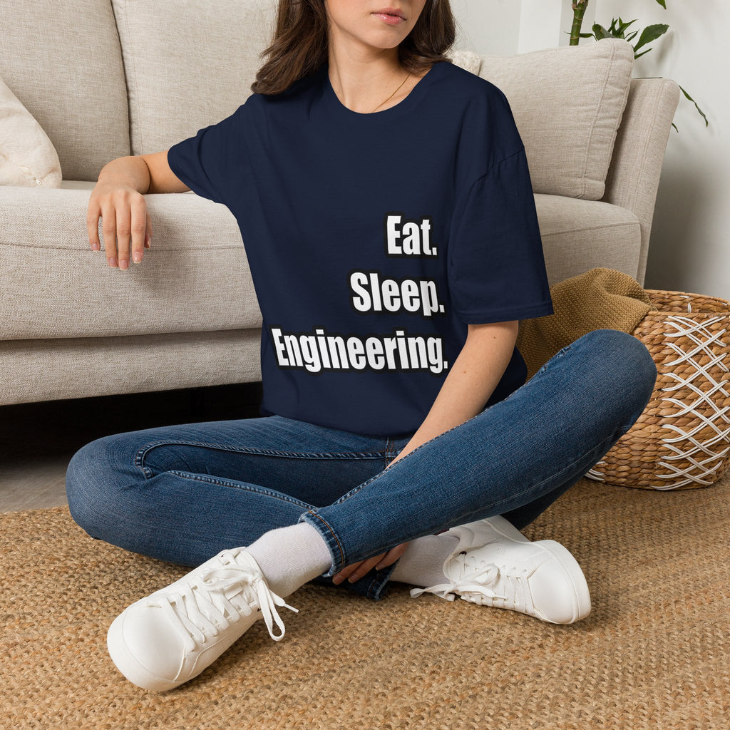 Eat. Sleep. Engineering - Unisex Softstyle T-Shirt