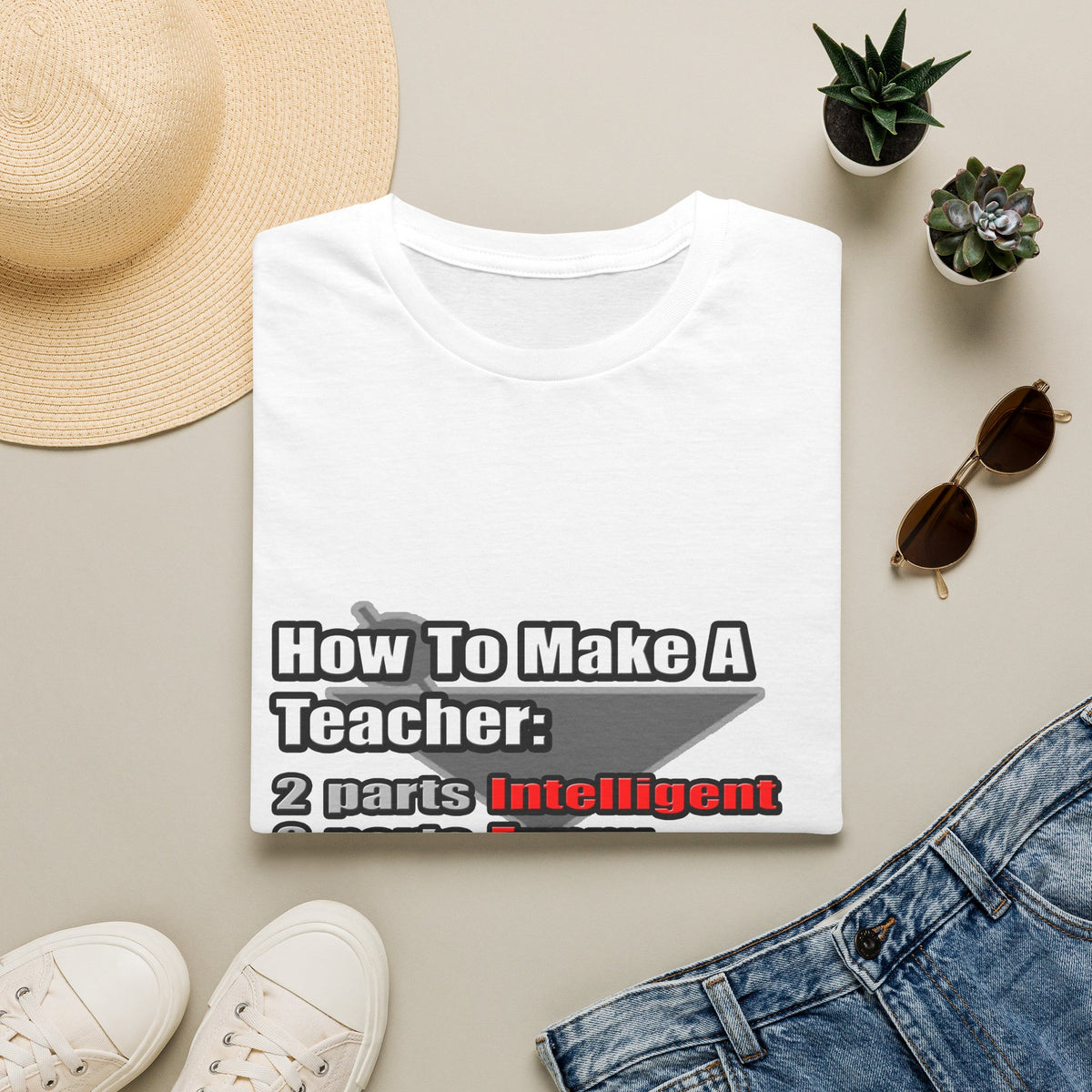 How To Make a Teacher - Unisex Softstyle T-Shirt