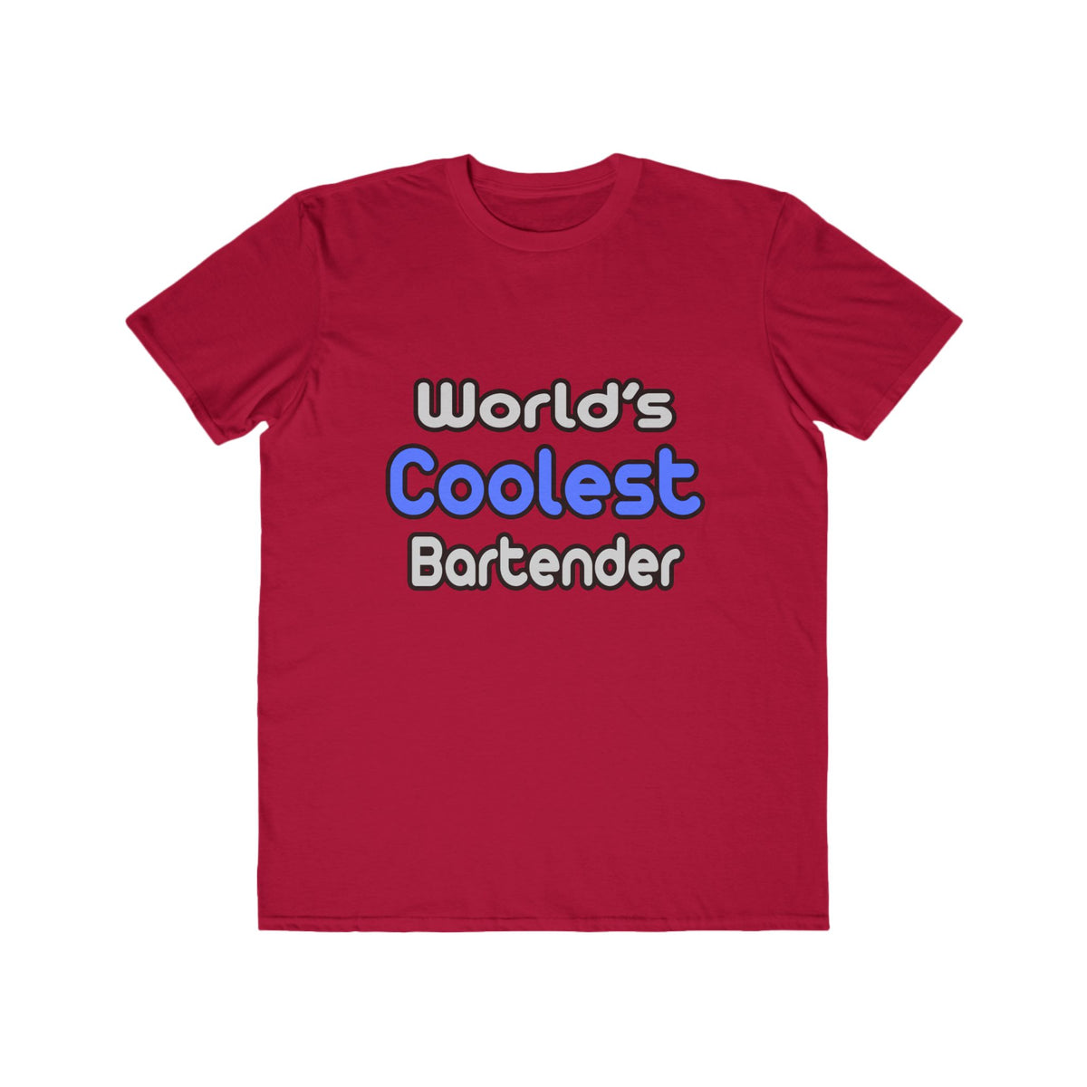 World's Coolest Bartender - Men's Lightweight Fashion Tee