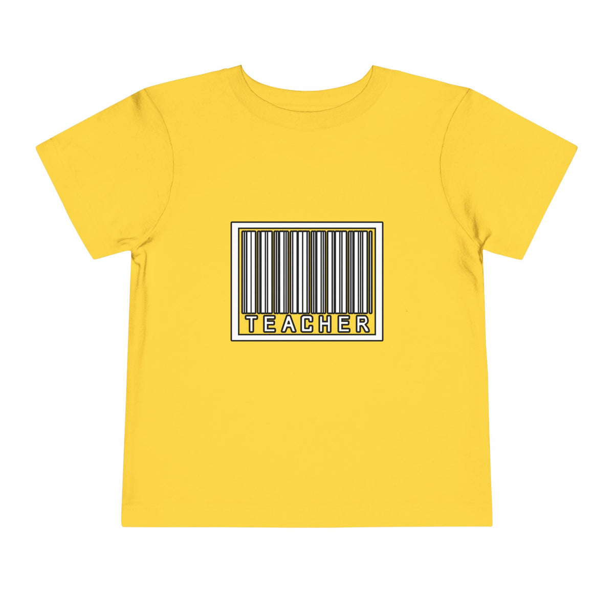 Barcode Teacher - Toddler Short Sleeve Tee