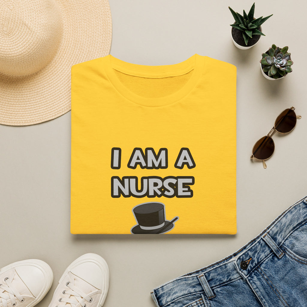 I Am A Nurse ... Not A Magician - Unisex Softstyle T-Shirt