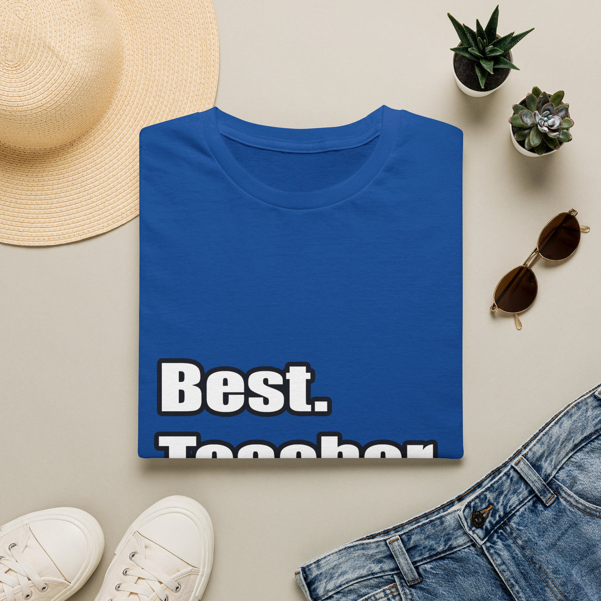 best teacher ever - Unisex Softstyle T-Shirt