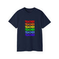 Rainbow Teacher - Unisex Ultra Cotton Tee