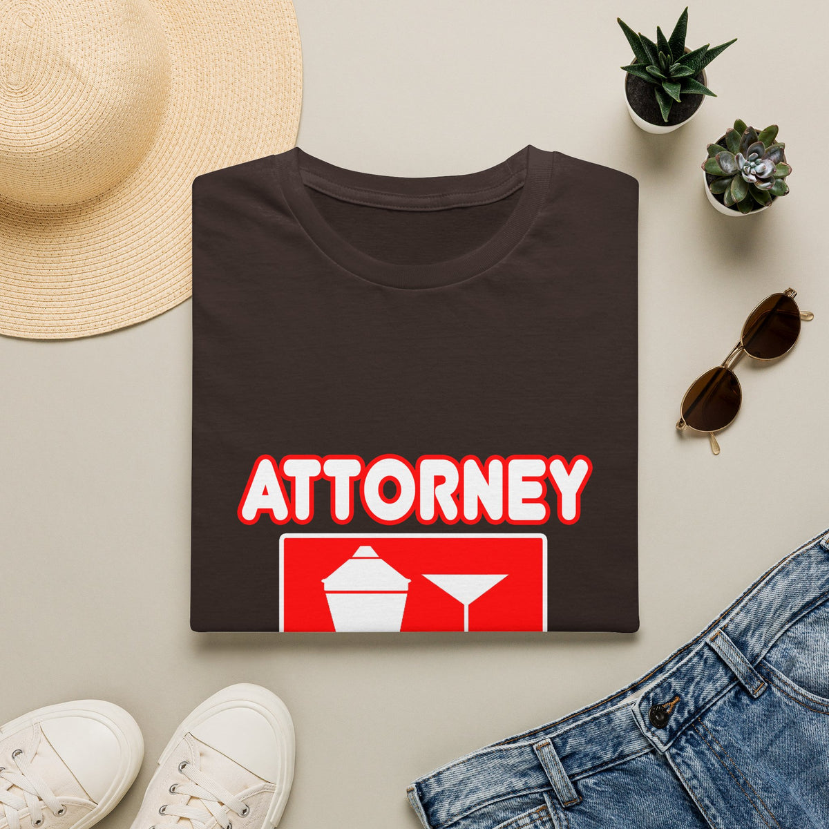 Attorney...Will Work For Cocktails - Unisex Softstyle T-Shirt