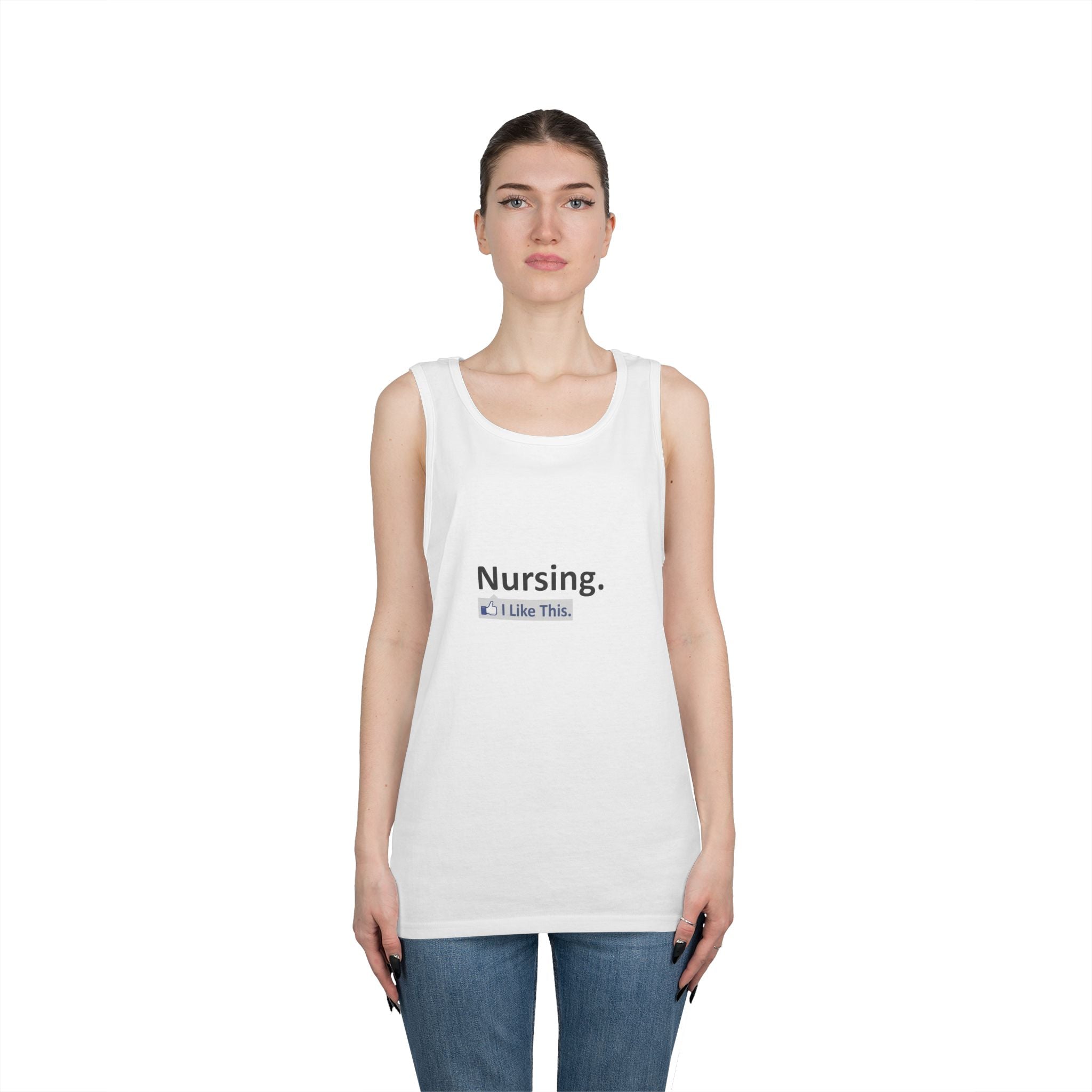 Nursing...I Like This - Unisex Heavy Cotton Tank Top