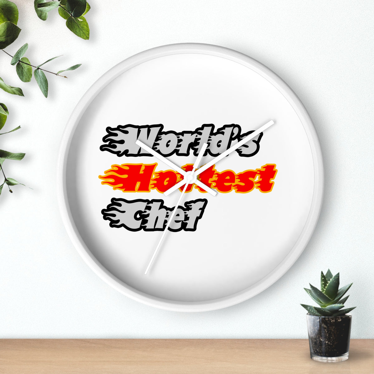 World's Hottest Chef - Wall Clock