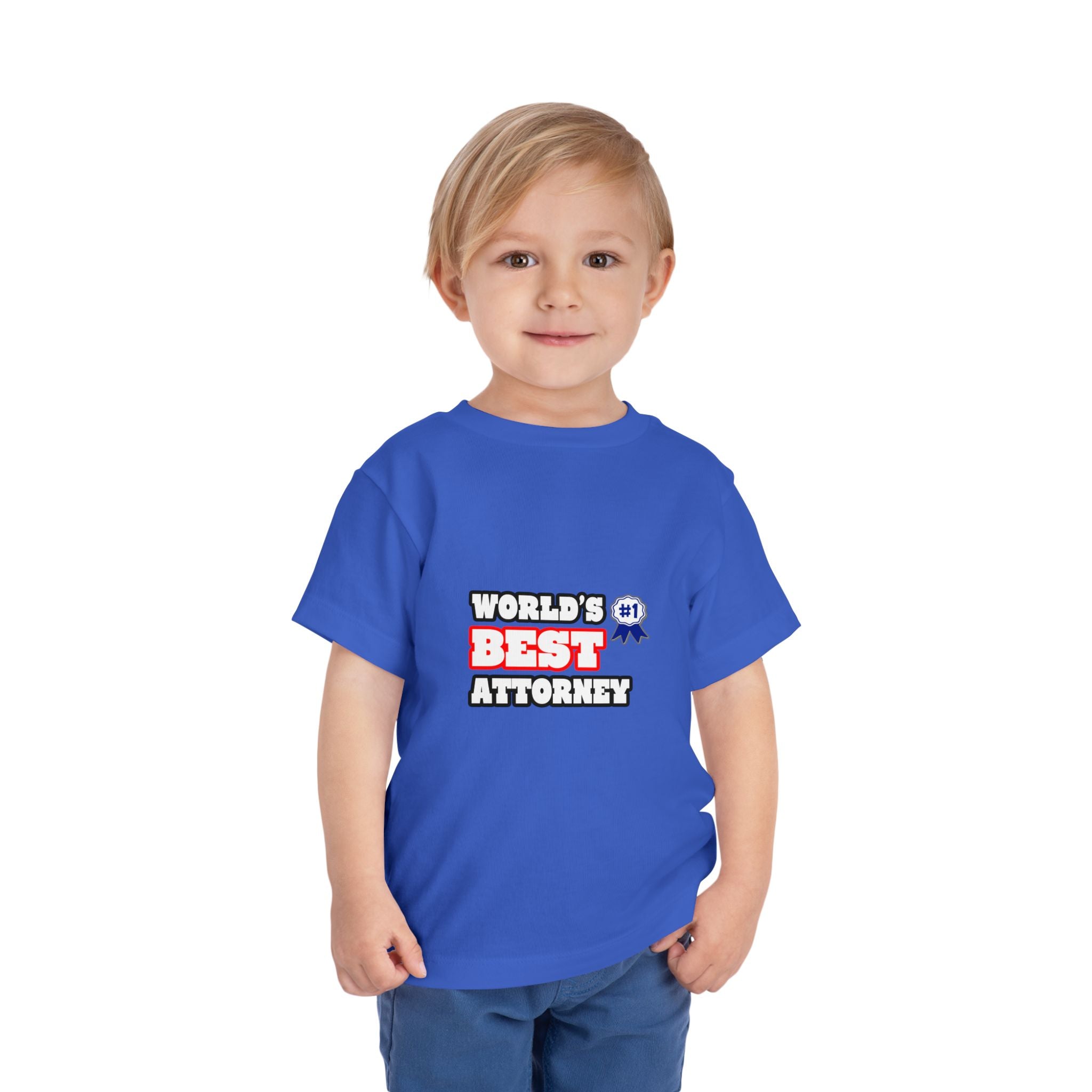 World's Best Attorney - Toddler Short Sleeve Tee