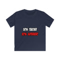 Half Teacher...Half Superhero - Kids Softstyle Tee