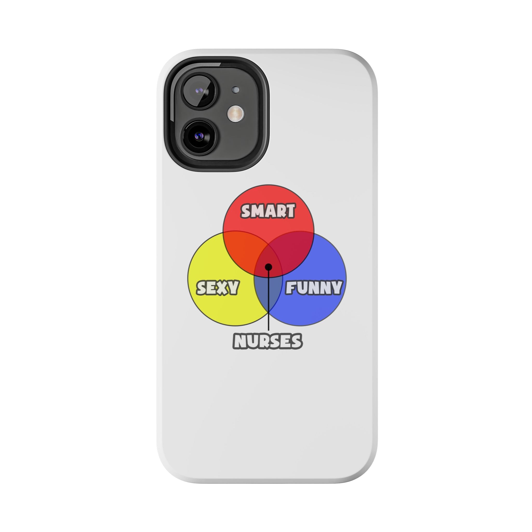 Venn Diagram .. Nurses - Tough Phone Cases