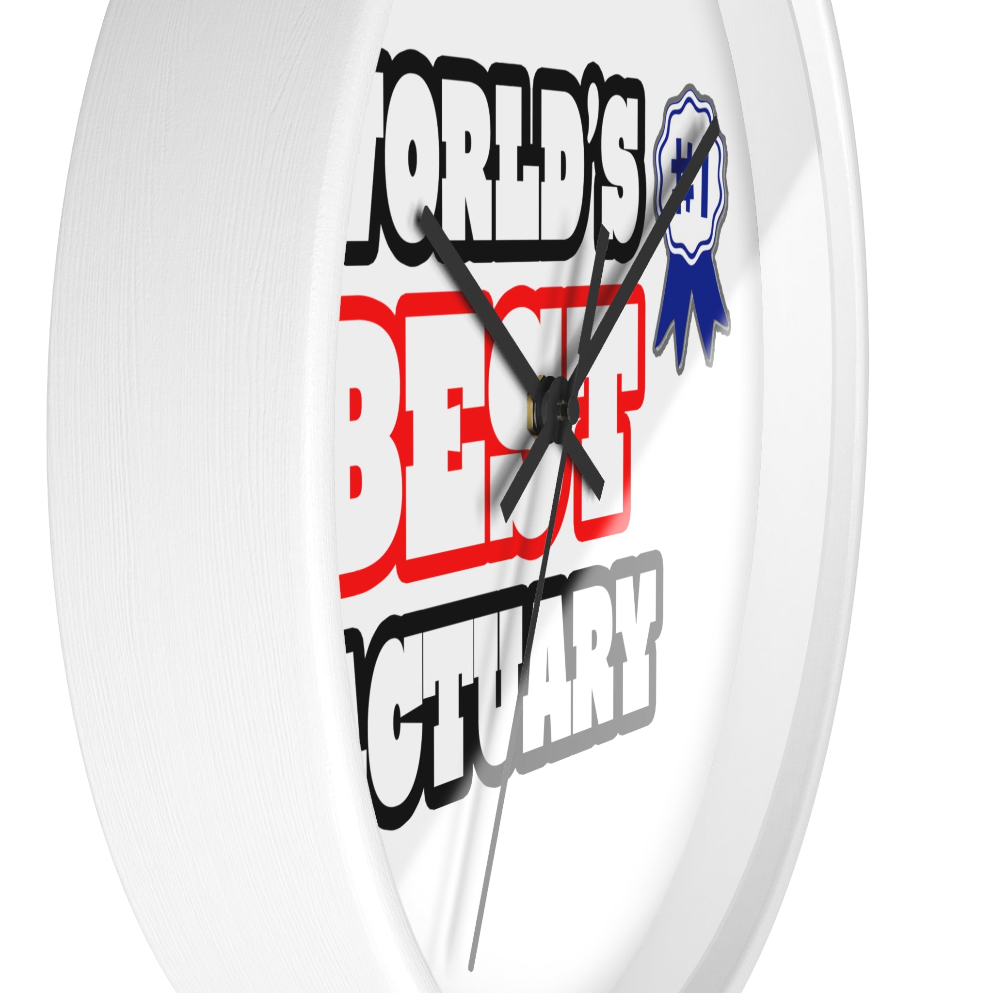 World's Best Actuary - Wall Clock