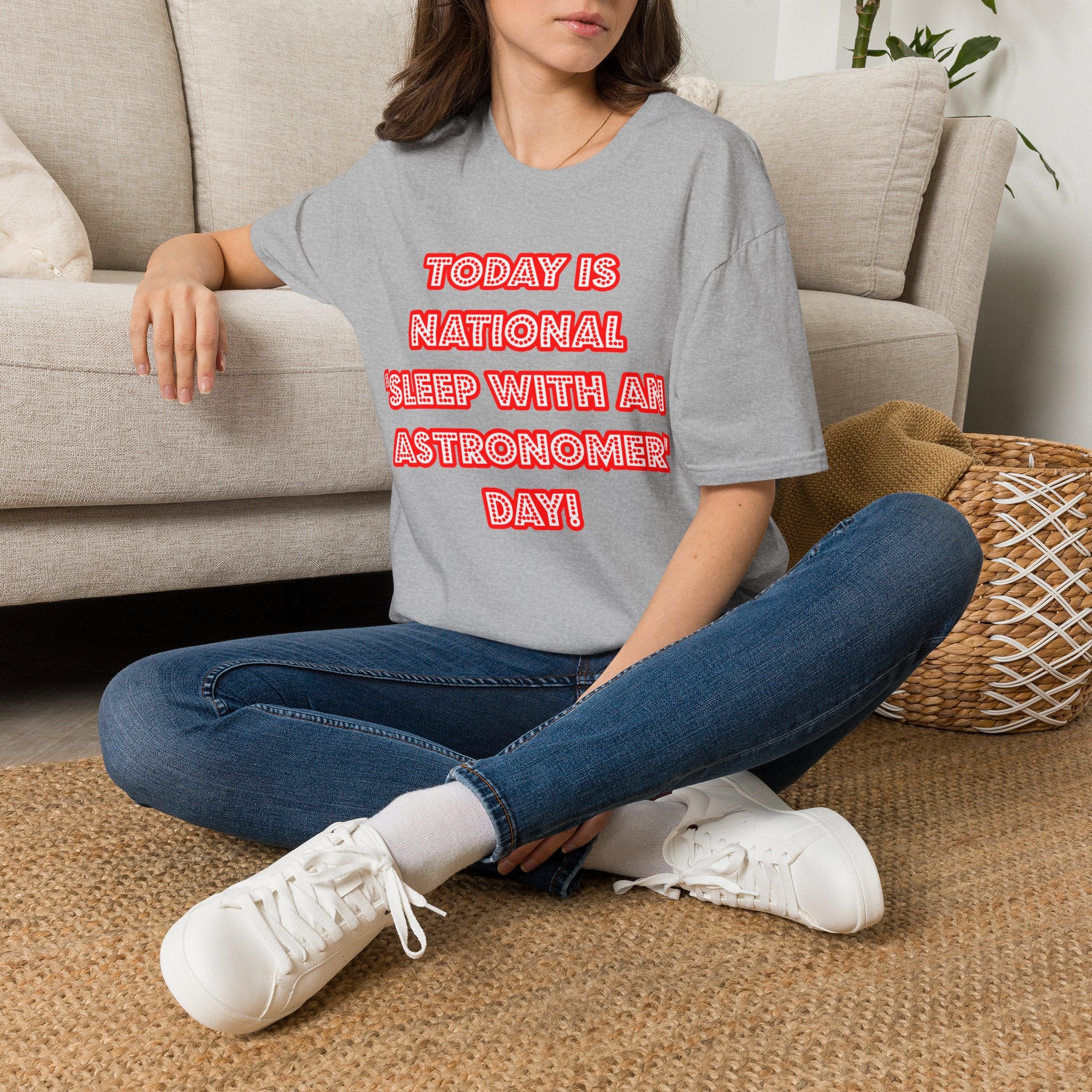 National 'Sleep With an Astronomer' Day - Unisex Softstyle T-Shirt