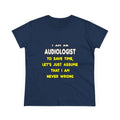 Funny Audiologist T Shirts and Gifts - Women's Midweight Cotton Tee