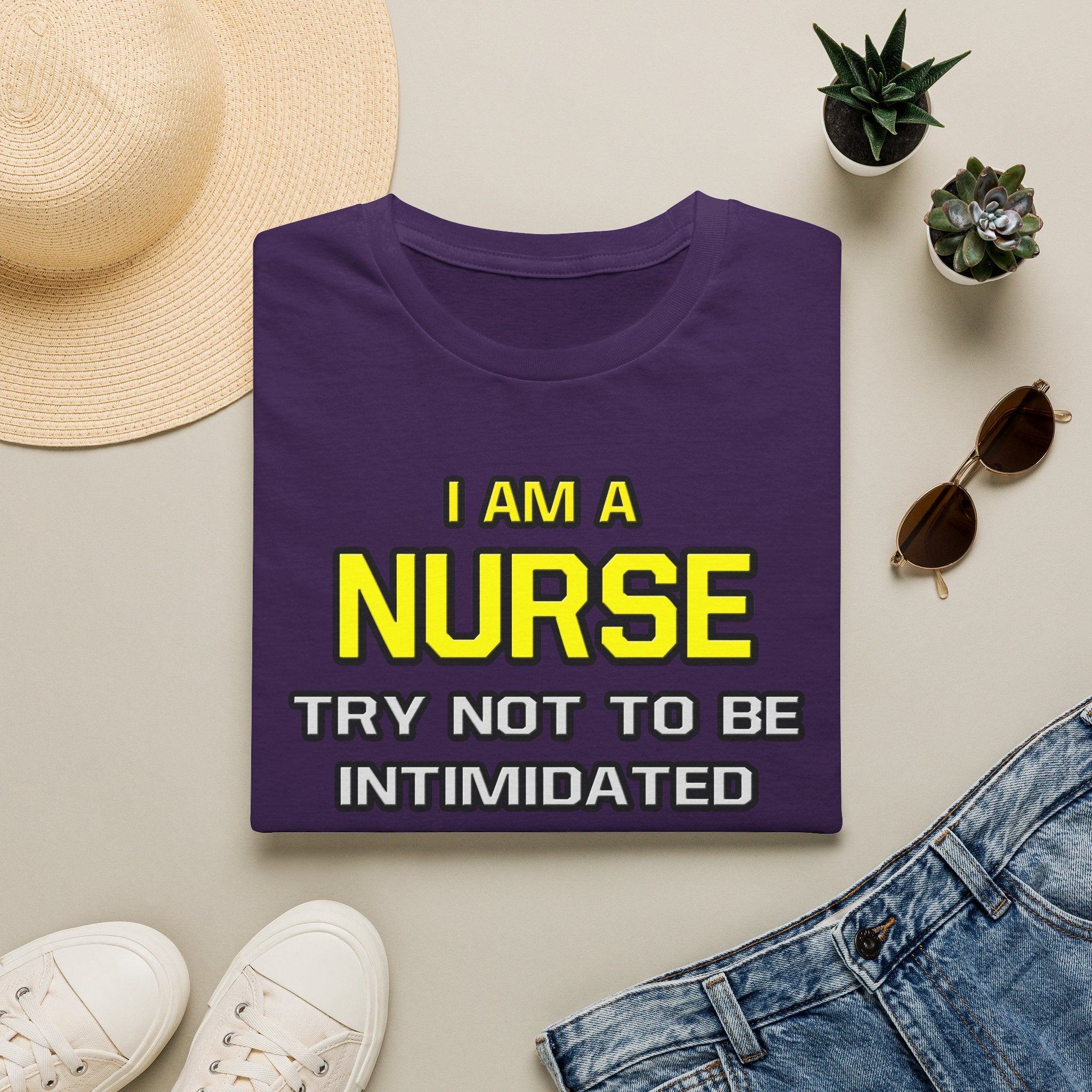 Nurse...Superior Intelligence - Unisex Softstyle T-Shirt