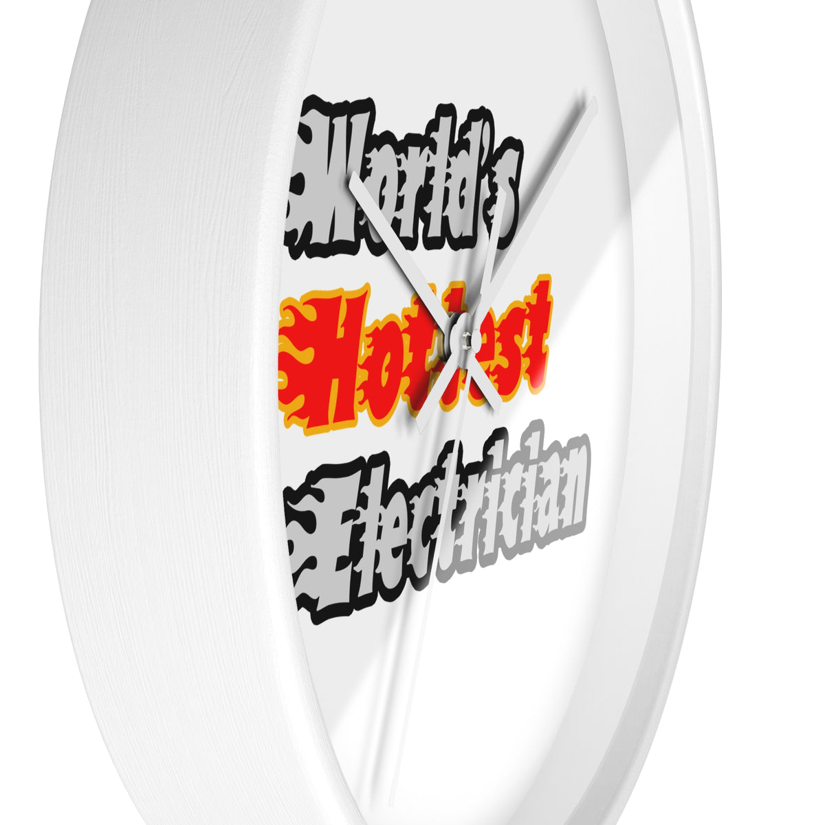 World's Hottest Electrician - Wall Clock