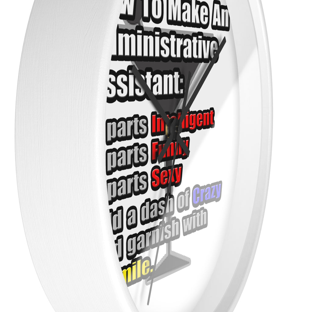 How To Make an Administrative Assistant - Wall Clock