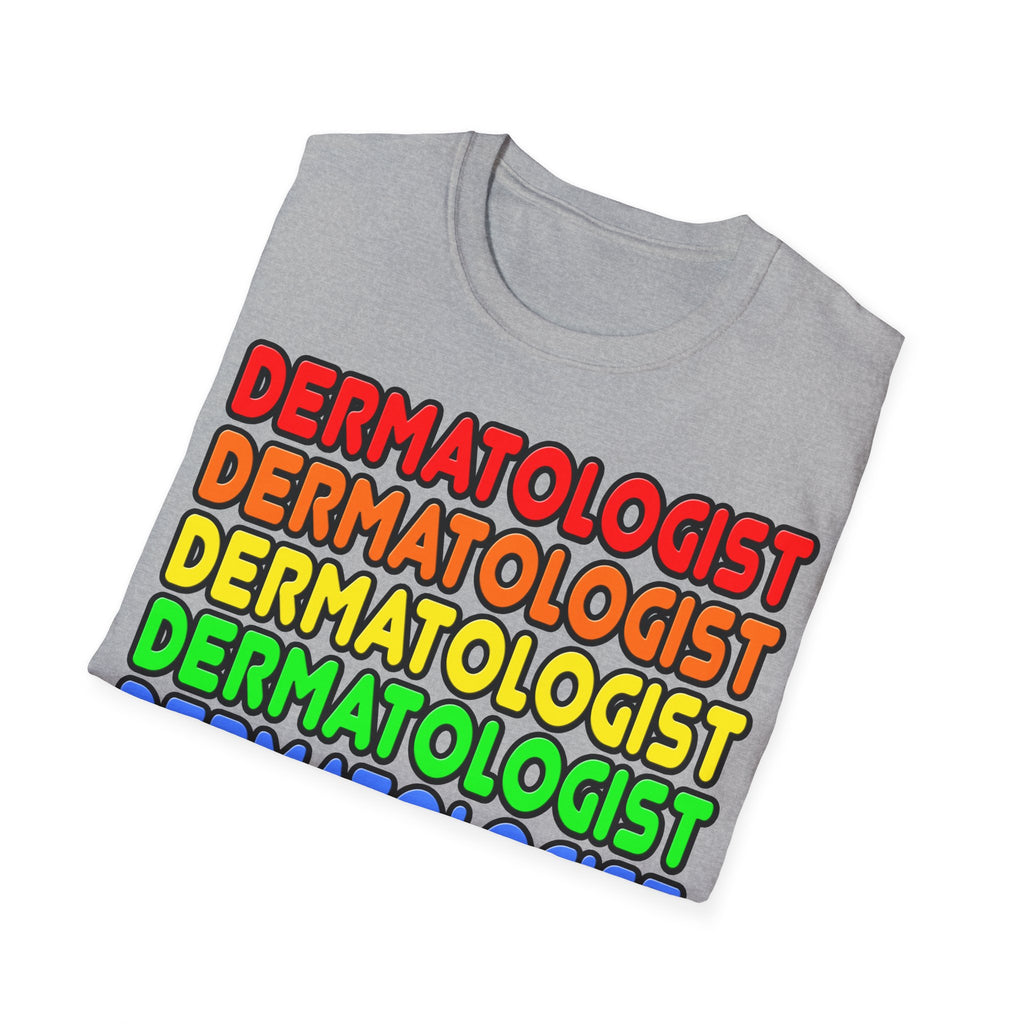 Rainbow Dermatologist - Unisex Softstyle T-Shirt