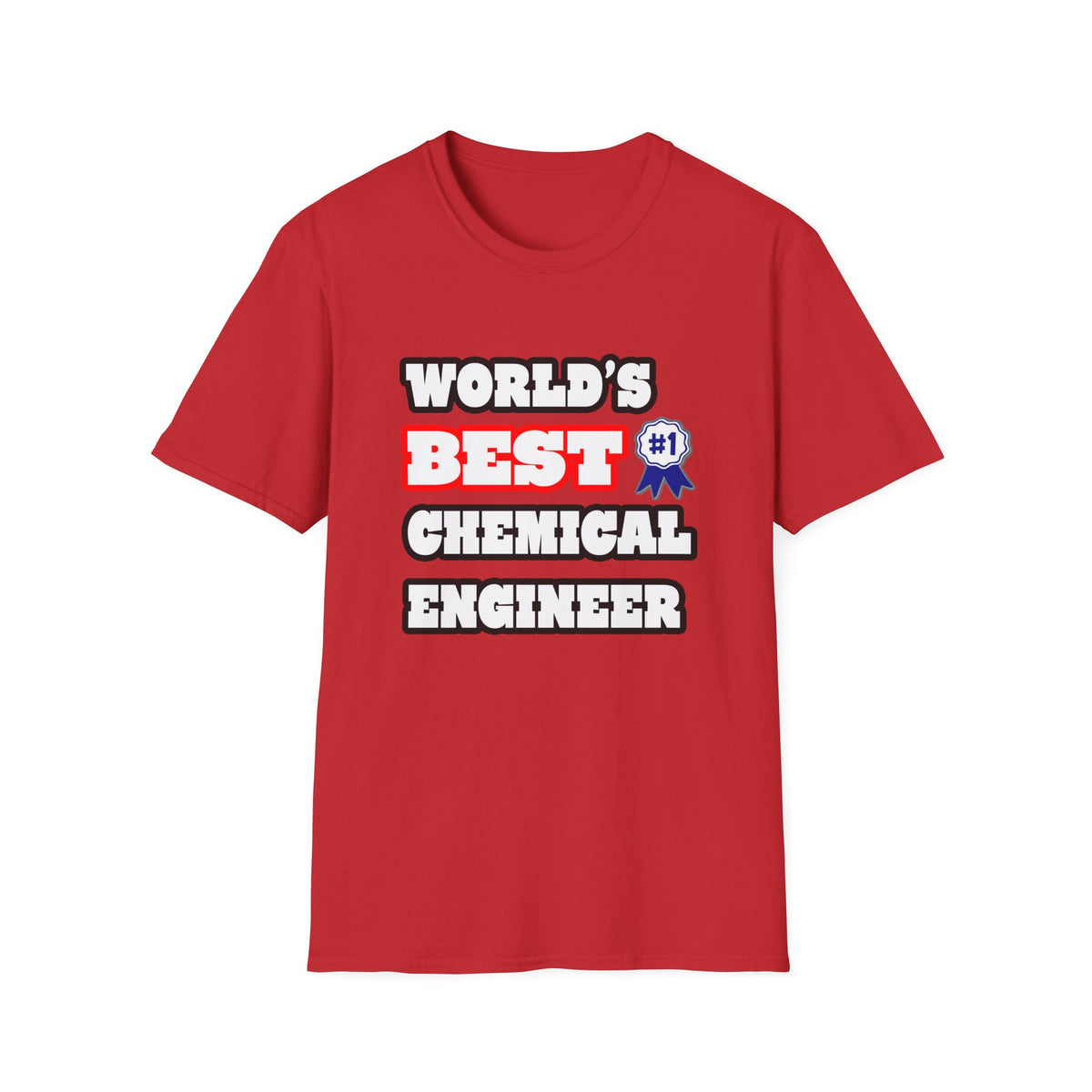 World's Best Chemical Engineer - Unisex Softstyle T-Shirt