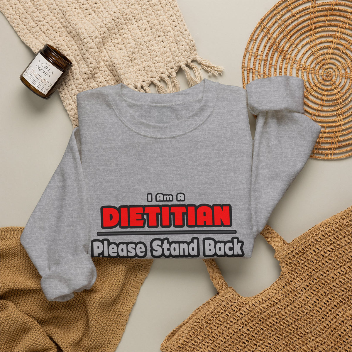 Dietitian ... Stand Back ... Work My Magic - Unisex Heavy Blend™ Crewneck Sweatshirt