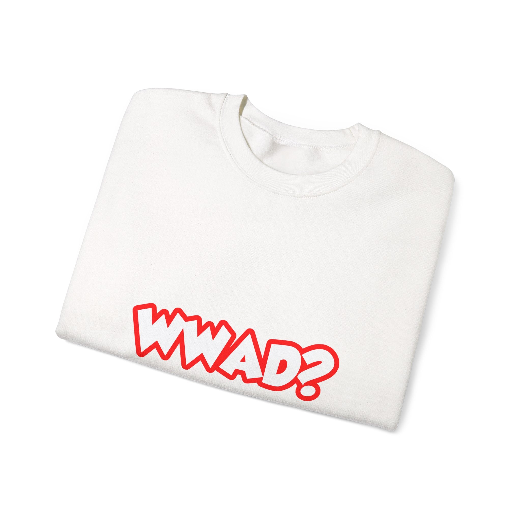 WWAD...What Would an Actuary Do - Unisex Heavy Blend™ Crewneck Sweatshirt