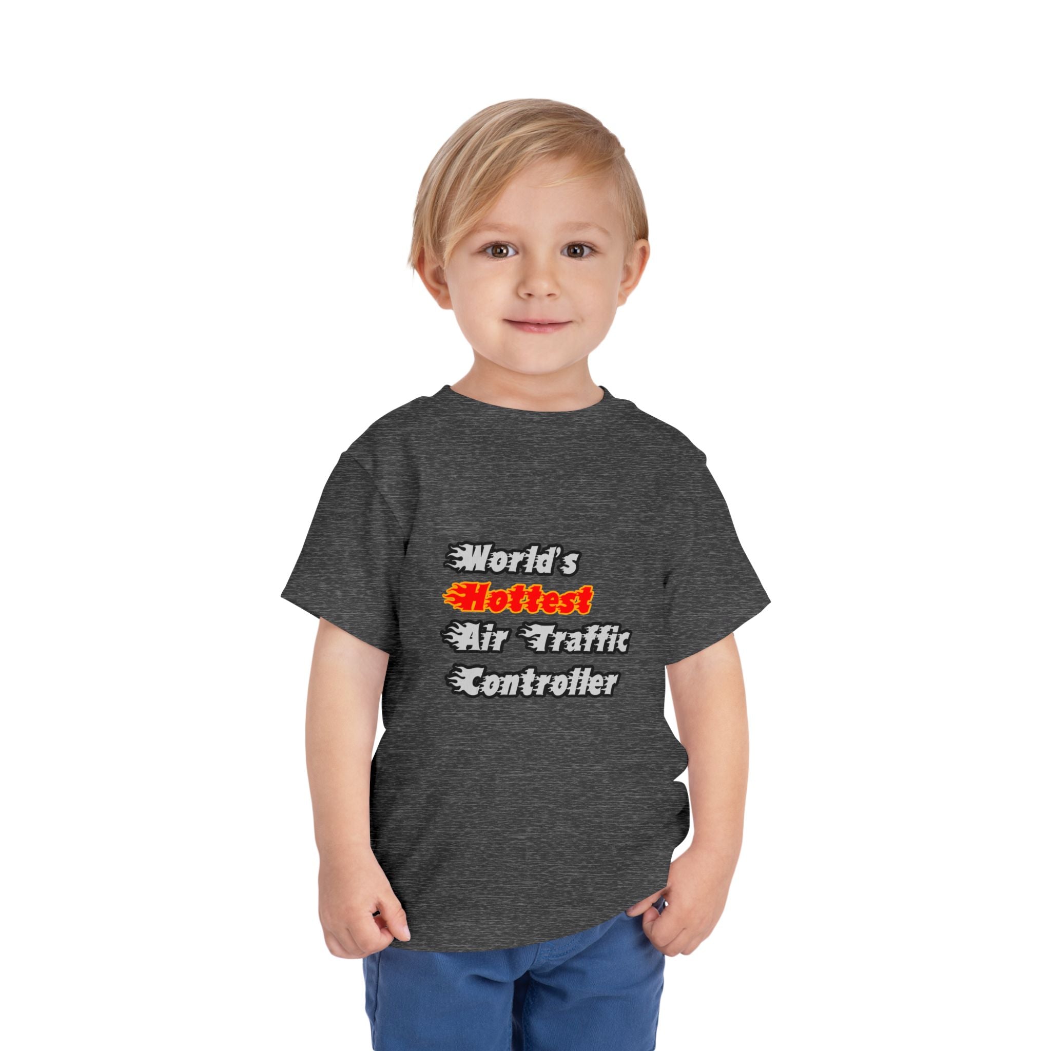 World's Hottest Air Traffic Controller - Toddler Short Sleeve Tee