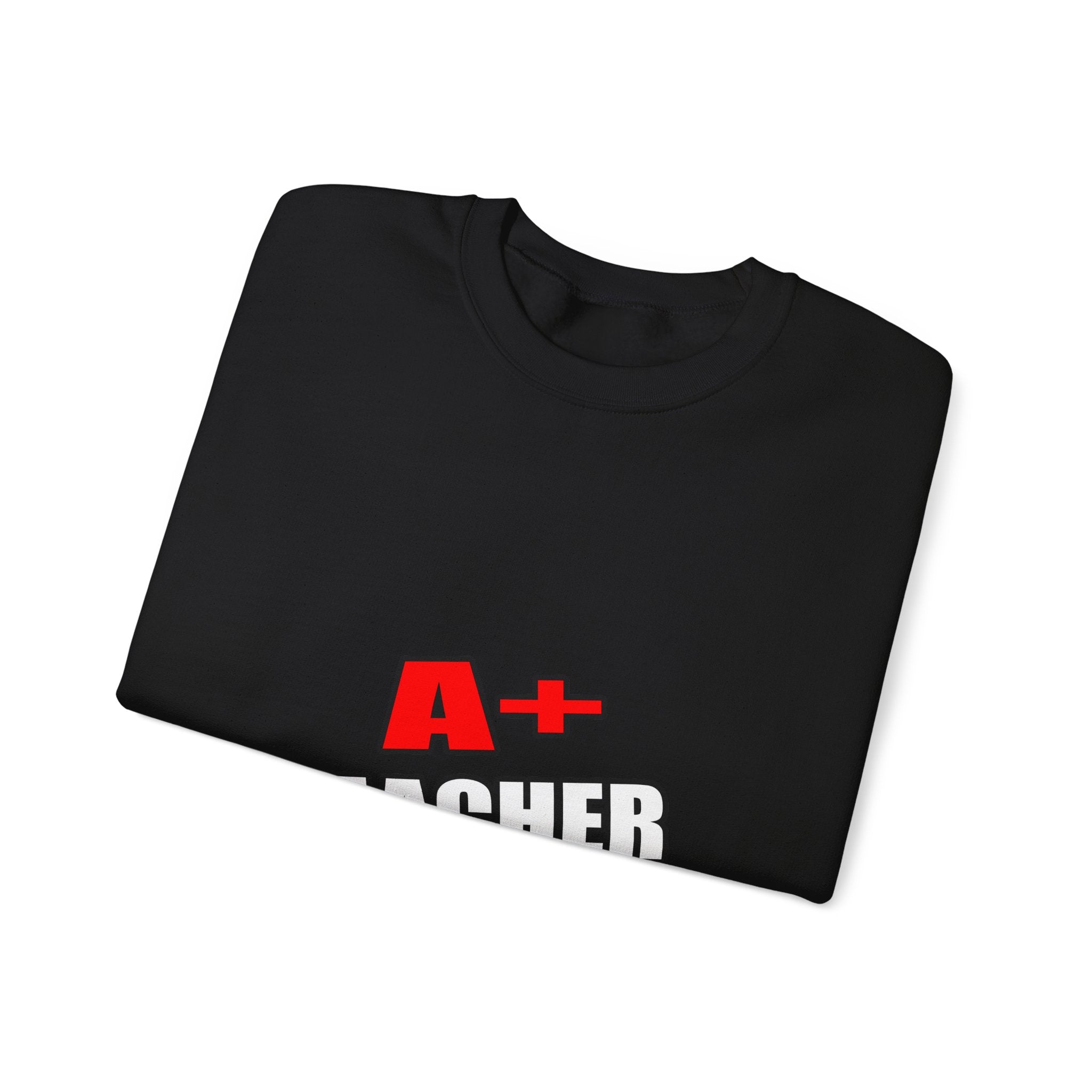 a plus teacher - Unisex Heavy Blend™ Crewneck Sweatshirt