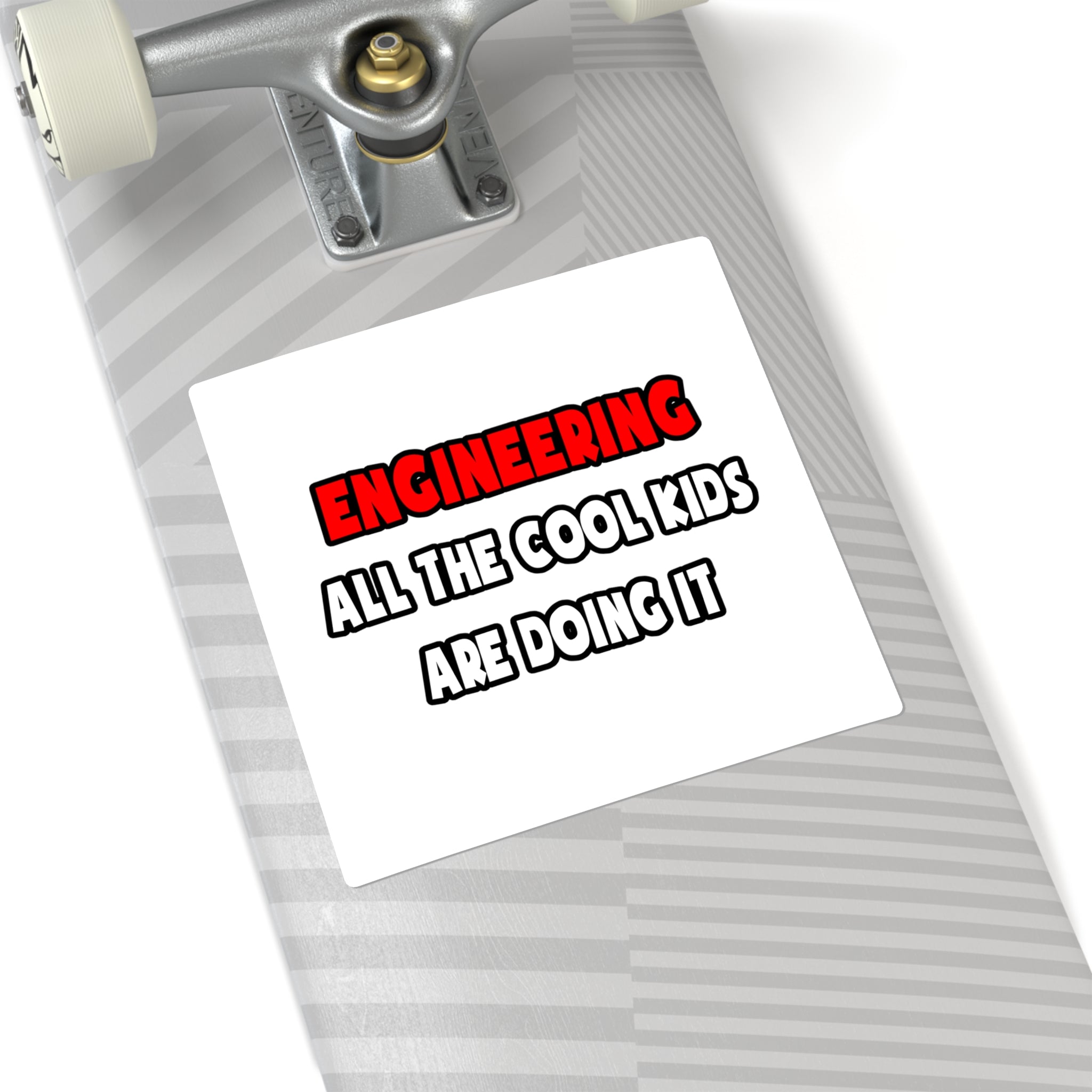 Funny Engineer Shirts and Gifts - Square Stickers