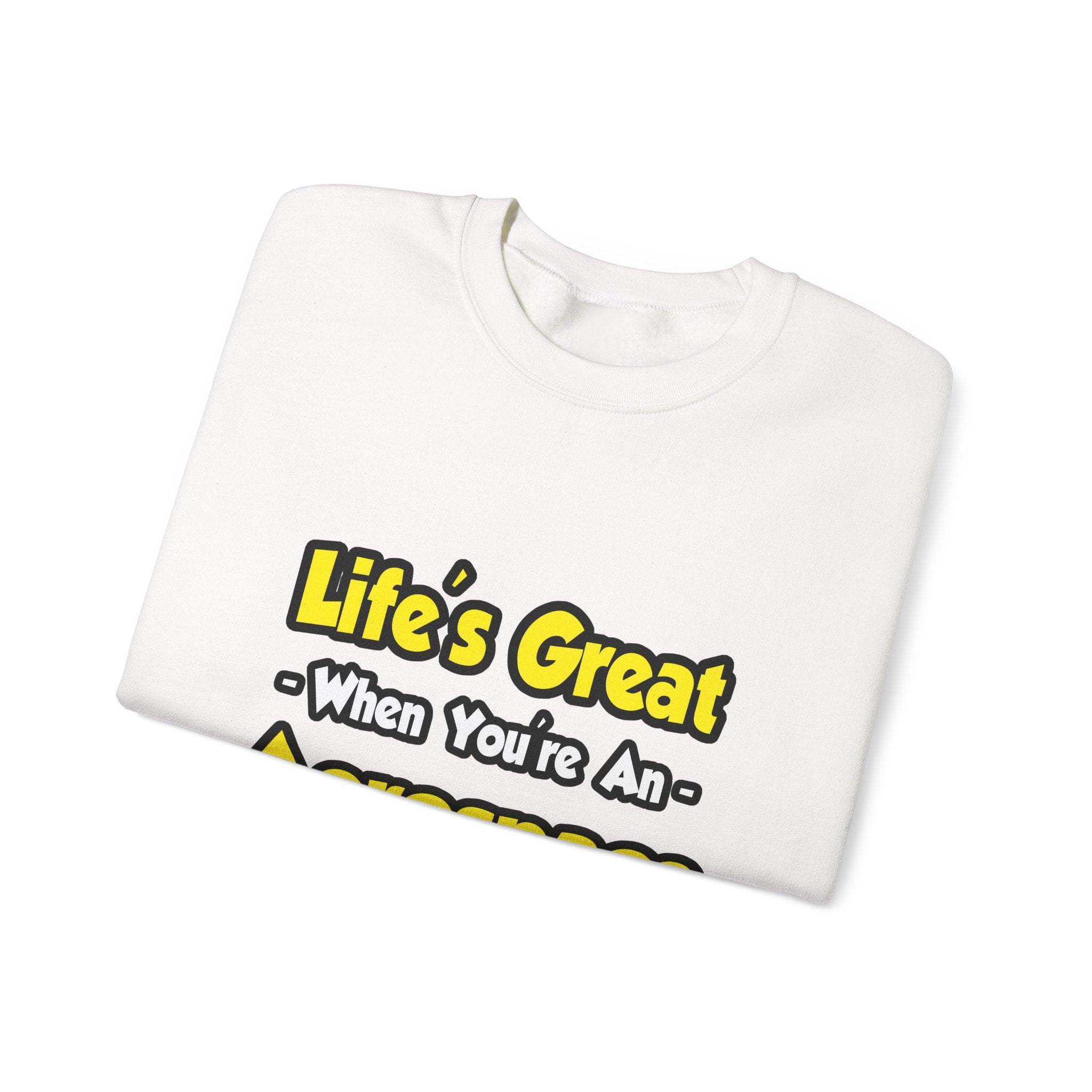 Life's Great...Aerospace Engineer - Unisex Heavy Blend™ Crewneck Sweatshirt